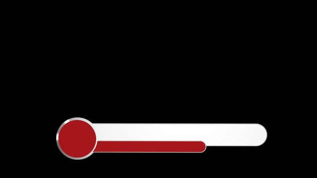 Corporate Lower Third - Red White - Animated Lower Third Title Strap with alpha channel, easy to use, you can import the lower third in all editing software, and directly add the text. 