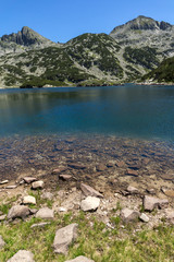 Amazing Landscape with Big Valyavishko Lake and Dzhangal peak, Pirin Mountain, Bulgaria