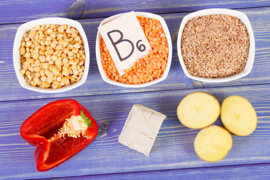 Products and ingredients containing vitamin B6