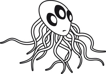 tentakel oktopus kalmar unterwasser fangarme ekelhaft tintenfisch gruselig groß horror halloween grusel ausserirdischer grey cool aliens Ufo untertasse