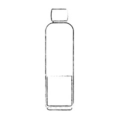 bottle kitchen product icon vector illustration design