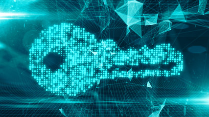 Online security from virus attack over encrypted digital data global networks