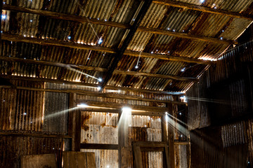 Humberstone historic Saltpetre works in norther Chile
