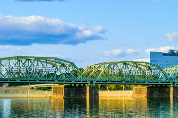 Fototapeta na wymiar Bridges of Trenton NJ - Morrisville PA