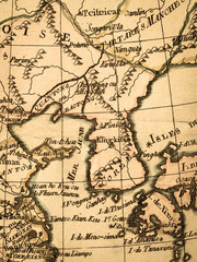 古地図　東アジア