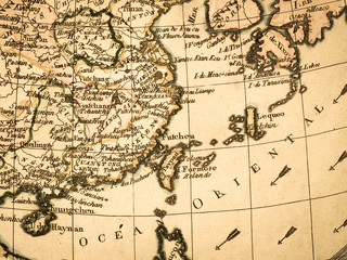 古地図　東アジア