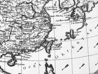 古地図　東アジア