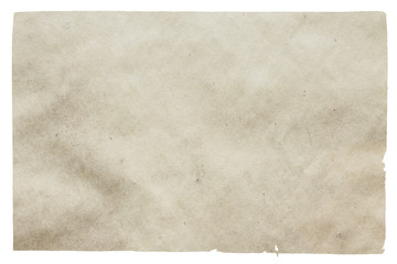 old paper isolated