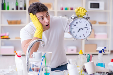 Man failing to meet the deadlines of housekeeping job
