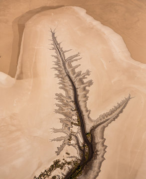 Aerial Tidal Creek Patterns, Kimberly Coast