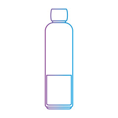 bottle kitchen product icon vector illustration design