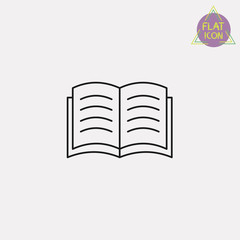 book line icon