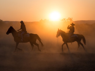 Yard work and mustering