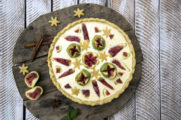 Тарт с инжиром 