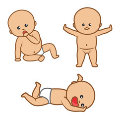 Funny Cute Cartoon Babies