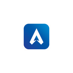 Letter A Logo for app