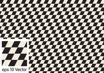 Retro pattern of geometric shapes