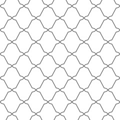 Fototapeta premium Geometric seamless pattern. Vector background