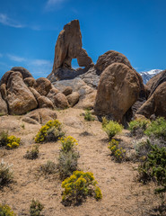 Trail to Natural Rock Arch Formation