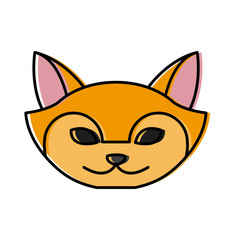 Cat animal cartoon icon vector illustration graphic design