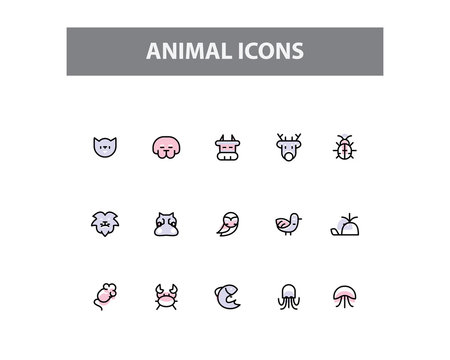 Animal Vector Icons