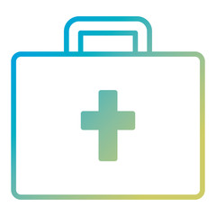 medical kit isolated icon vector illustration design