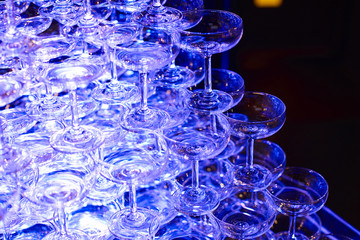 シャンパンタワー