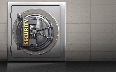 3d security door safe