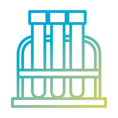 tube test isolated icon vector illustration design
