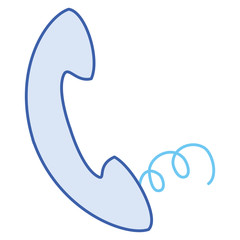 Obraz premium phone service isolated icon vector illustration design