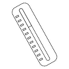 termometer medical isolated icon vector illustration design