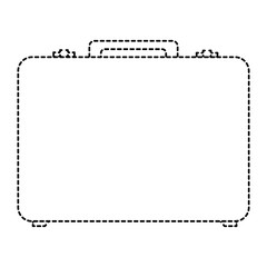 travel suitcase isolated icon vector illustration design