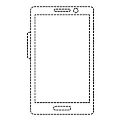 smartphone device isolated icon vector illustration design
