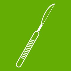 Scalpel icon green