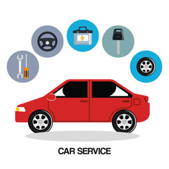 mechanic car service icons vector illustration design