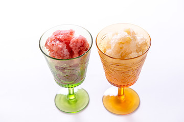 Ice blended dessert