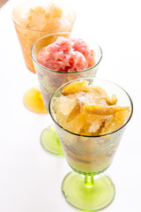 Frozen Fruit and Yogurt