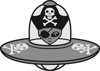 pilot pirat kostüm säbel seefahrer schiff groß horror halloween grusel ausserirdischer grey cool aliens Ufo