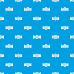 Drain pipe pattern seamless blue