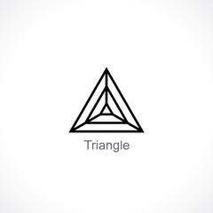 Fototapeta premium triangle