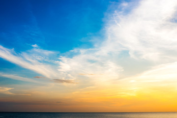 golden sky