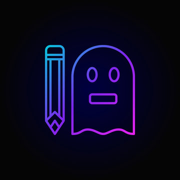 Colorful Ghostwriter Icon