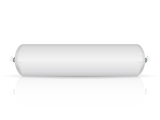 Packaging for sausage, pie or ice cream for your design and logo