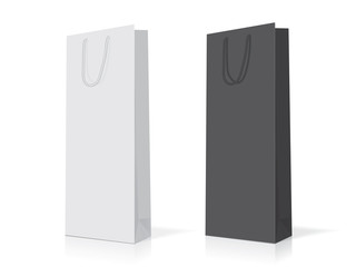 paper bag for your design EPS10 Vector Mock up easy to change color