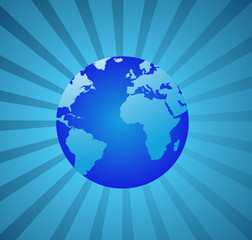 world globe vector
