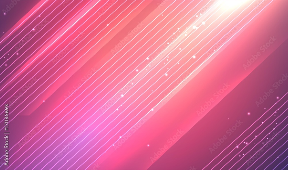 Poster abstract background with line