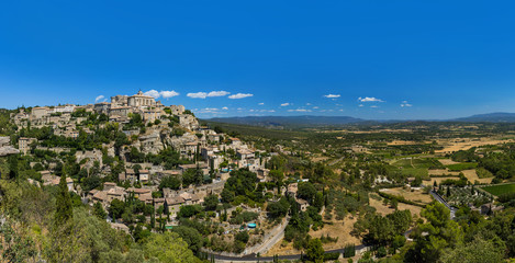 Fototapeta na wymiar Town Gord in Provence France