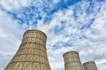 Cooling tower of nuclear power plant