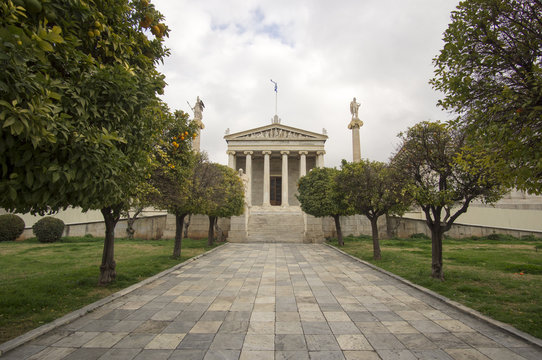 Entrance to the Academy of Athens