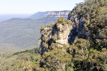 View of the Blue Mountains, New South Wales, Australia